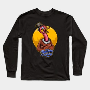 Happy Thanksgiving Day Long Sleeve T-Shirt